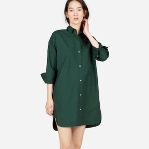 Everlane Two-Pocket Cotton Shirt Dress